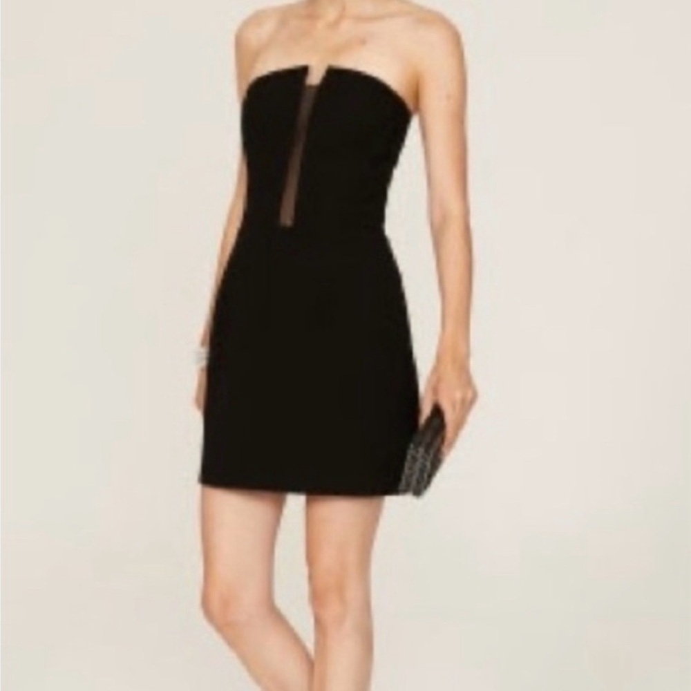 Dress the Population Black Strapless Dress